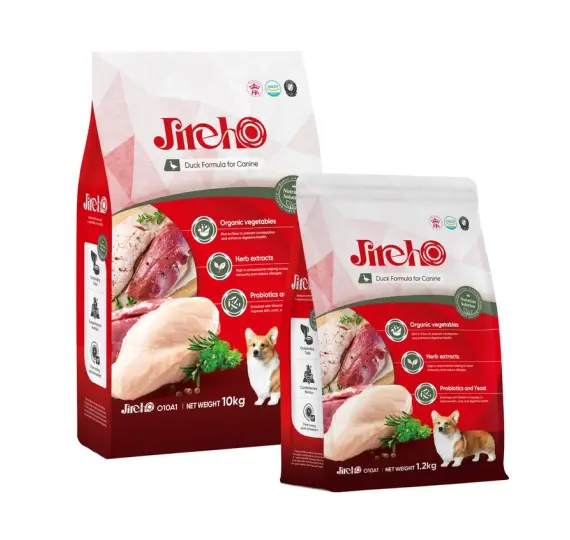 Thức ăn jirohO thịt vịt cho chó 