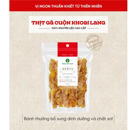 Thịt cuộn khoai lang