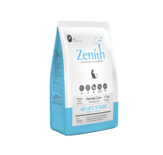 Thức ăn hạt mềm cho mèo Zenith Hairball
