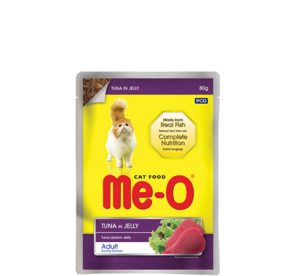 Thức ăn mềm me-o hương vị cá ngừ nấu 