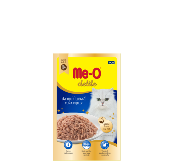 Thức ăn ướt me-o delita hương vị cá ngừ nấu đông