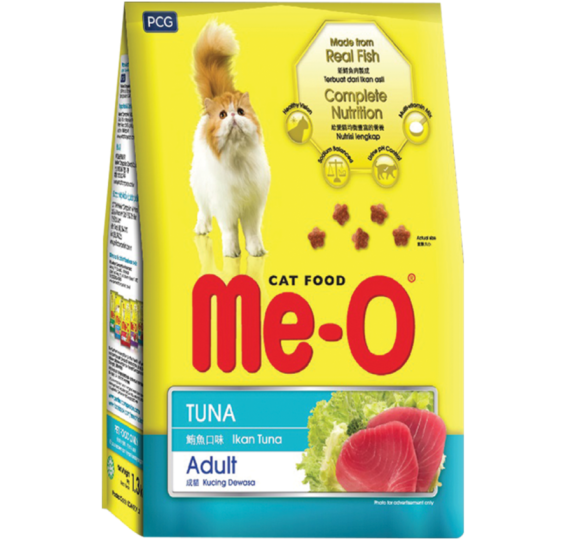 Thức ăn me-o dành cho mèo trưởng thành hương vị cá ngừ  