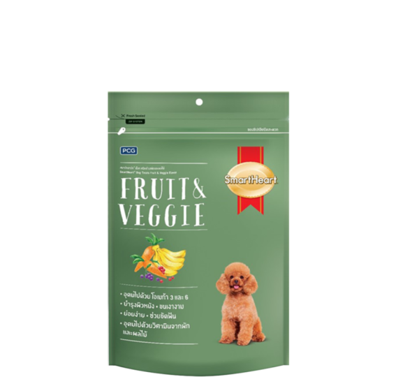 Bánh thưởng smartheart vị rau củ và hoa quả 