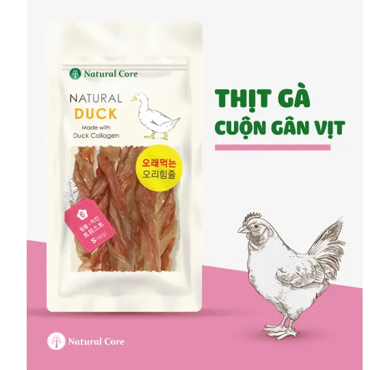 Thịt cuộn gân vịt